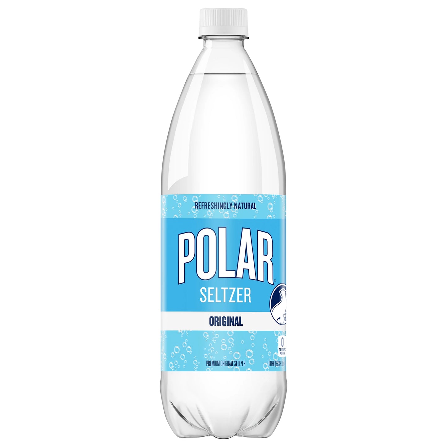 Polar Premium Original Seltzer 33.8 fl. oz. bulk pack available from Crabtree Supply. Fast local delivery and nationwide shipping.