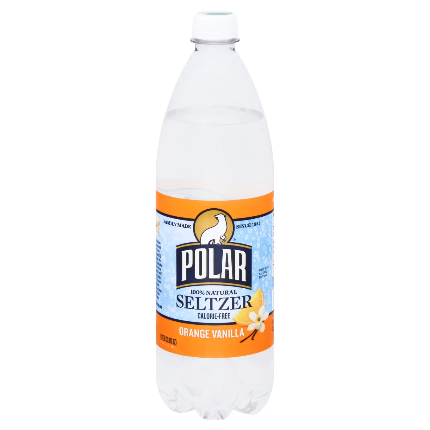 Polar Orange Vanilla Seltzer 33.8 fl. oz.