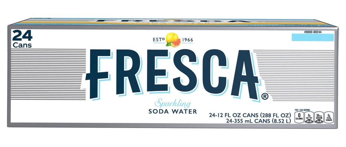 Fresca Original Citrus Sparkling Soda (24 ct, 12 oz) bulk pack available from Crabtree Supply. Fast local delivery and nationwide shipping.