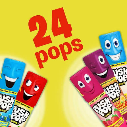Push Pop Lollipop Candy Variety Pack, 24 ct. – alternate product view 4