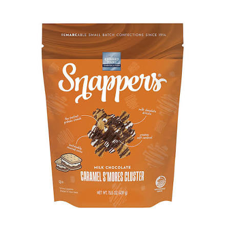 Edward Marc Caramel S'mores Clusters, 15.5 oz. product packaging
