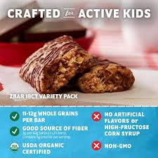 Zbar Soft-Baked Energy Snack Bars Variety Pack, Non-GMO, USDA Organic Granola Bars Snack, 36 – alternate product view 5