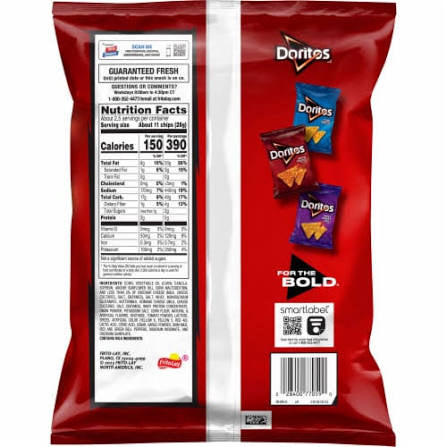 Doritos Nacho Cheese & Lay's Classic Potato Chips, 2 pk. – alternate product view 3