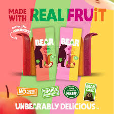 Bear Real Fruit Splits Variety Pack, 16 ct./0.7 oz. – alternate product view 2