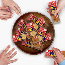 Ritz Peanut Butter Sandwich Crackers, 4g Protein, Snack Packs, 32 pk.