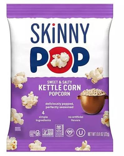 SkinnyPop Variety Pack Original, Kettle Corn & White Cheddar, 36 ct.