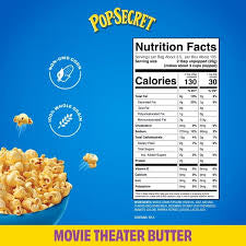 Pop Secret Movie Theater Butter Microwave Popcorn Sharing Bags, 30 pk.