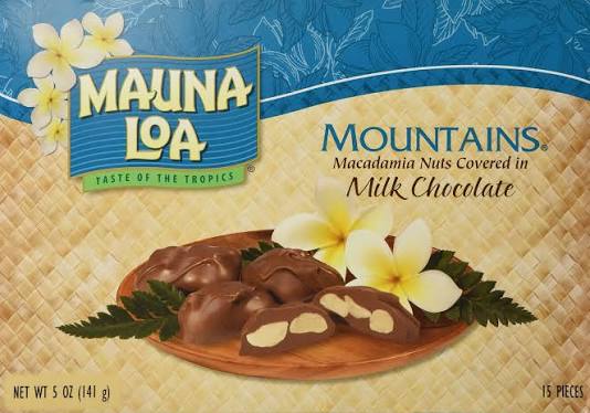 Mauna Loa Milk Chocolate Covered Macadamias, 1 oz.