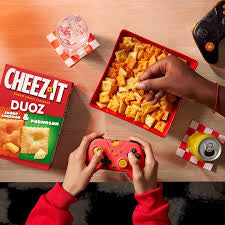 Cheez-It Duoz Sharp Cheddar & Parmesan Baked Snack Crackers, 12.4 oz.