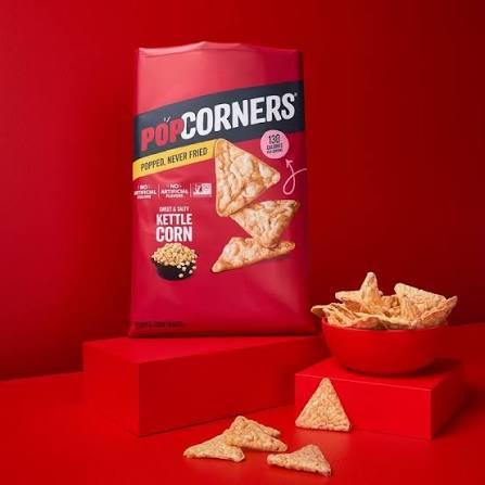 PopCorners Kettle Corn Sweet & Salty Party Size, 12 oz.