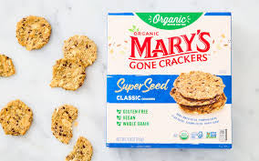 Mary's Gone Crackers Organic Super Seed Classic Crackers, 4 oz.