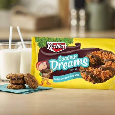 Keebler Coconut Dreams Cookies, 8.5 oz.
