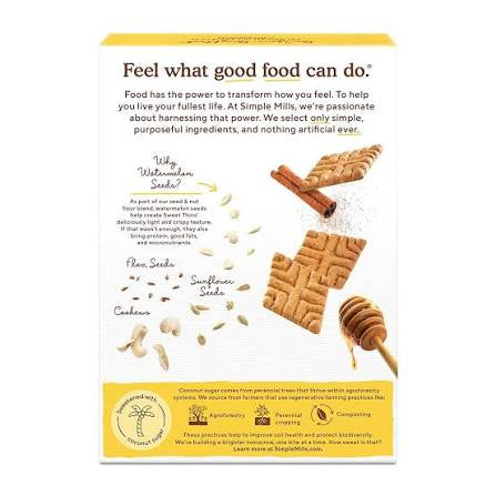 Simple Mills Seed & Nut Flour Honey Cinnamon Sweet Thins, 4.25 oz.
