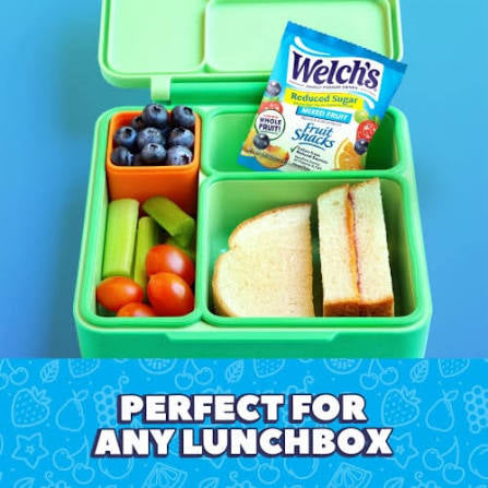 Welch's Reduced Sugar Mixed Fruit Fruit Snacks, 6.4 oz.