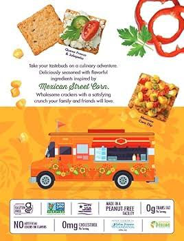 Crunchmaster Mexican Tangy & Smoky Rice Crackers, 4 oz.