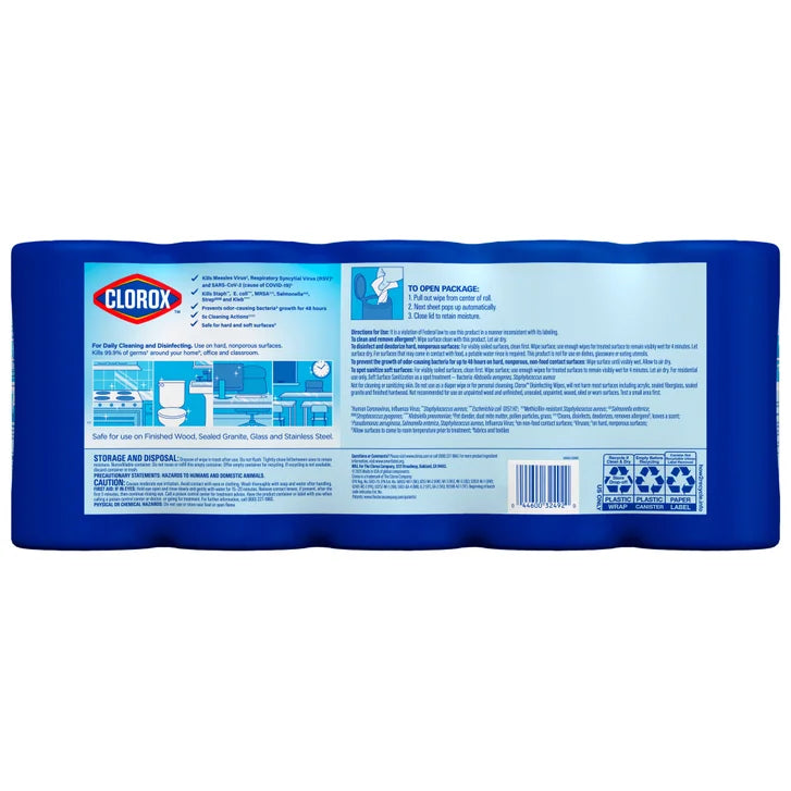 Clorox Disinfecting Wipes Variety Pack, 85-Count, 5-Pack