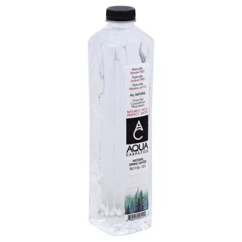 Aqua Carpatica Natural Spring Water 50.7 fl. oz. bottle