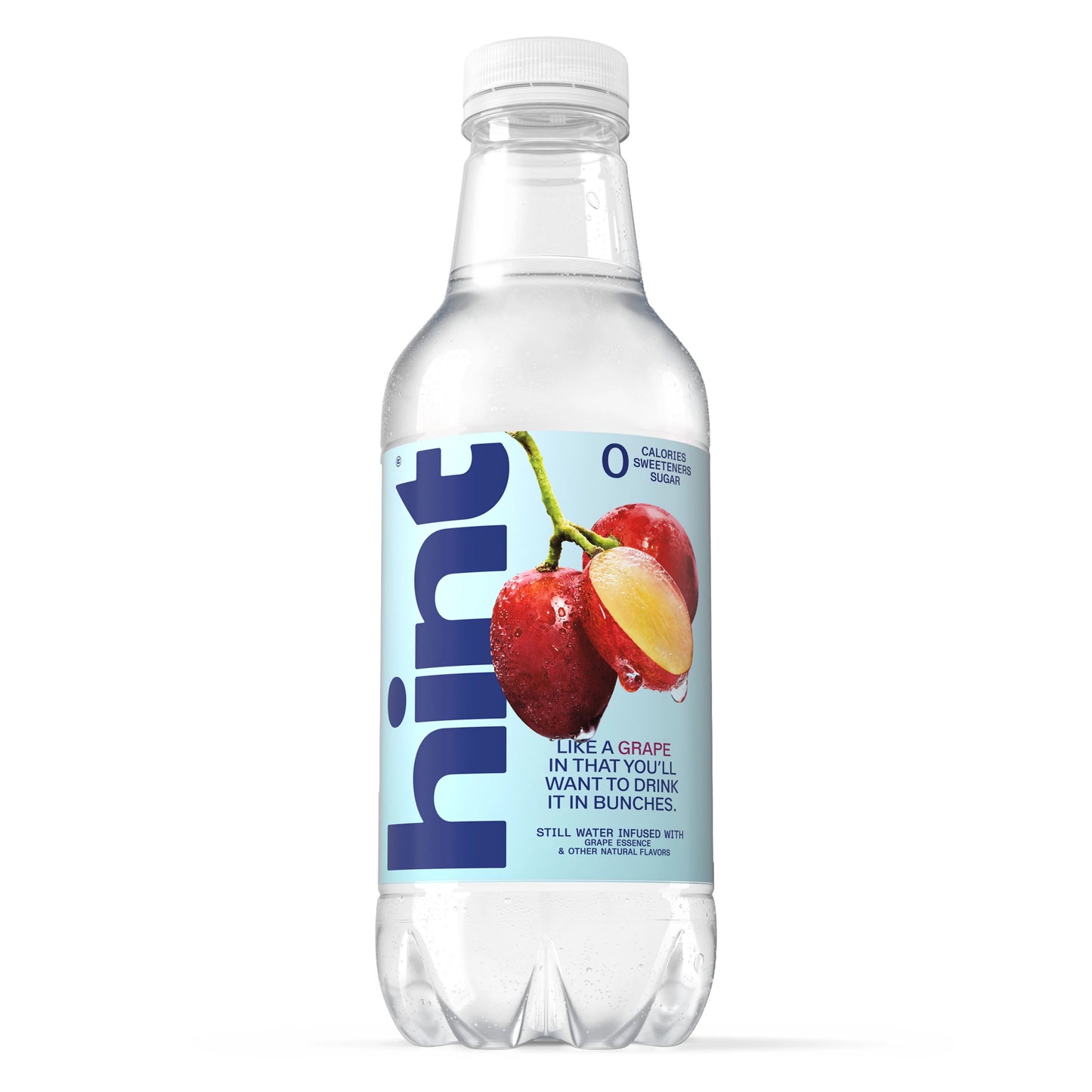 Hint Grape Bottled Water 16 fl. oz. single bottle
