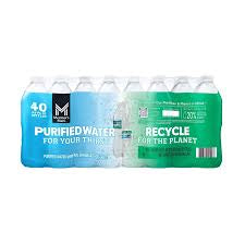 Member's Mark Purified Water, 40 pack of 16.9 fl. oz. bottles