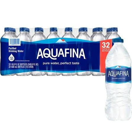 Aquafina Purified Drinking Water, 32 pack of 16.9 fl. oz. bottles
