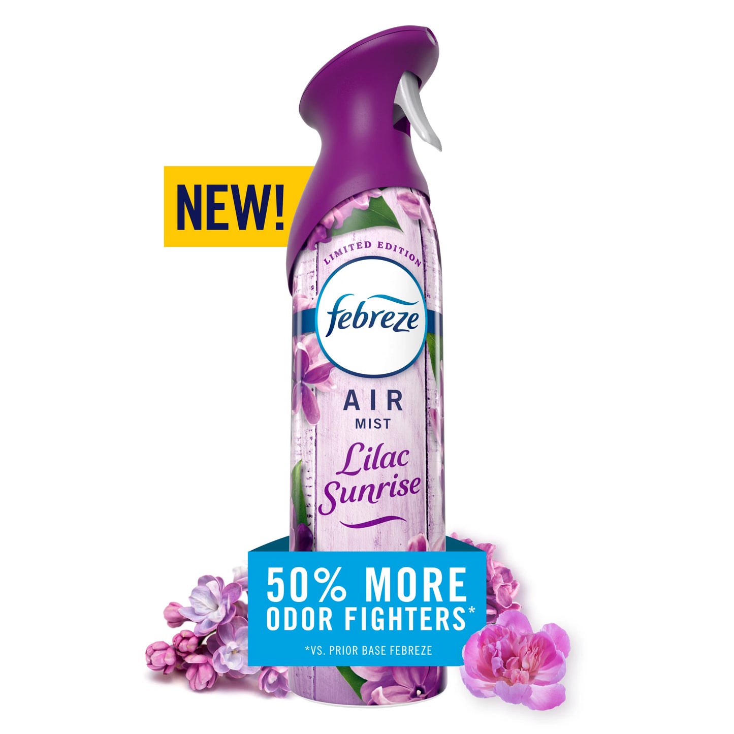 Febreze Air Freshener Spray, Lilac Sunrise Scent 8.1 ounce