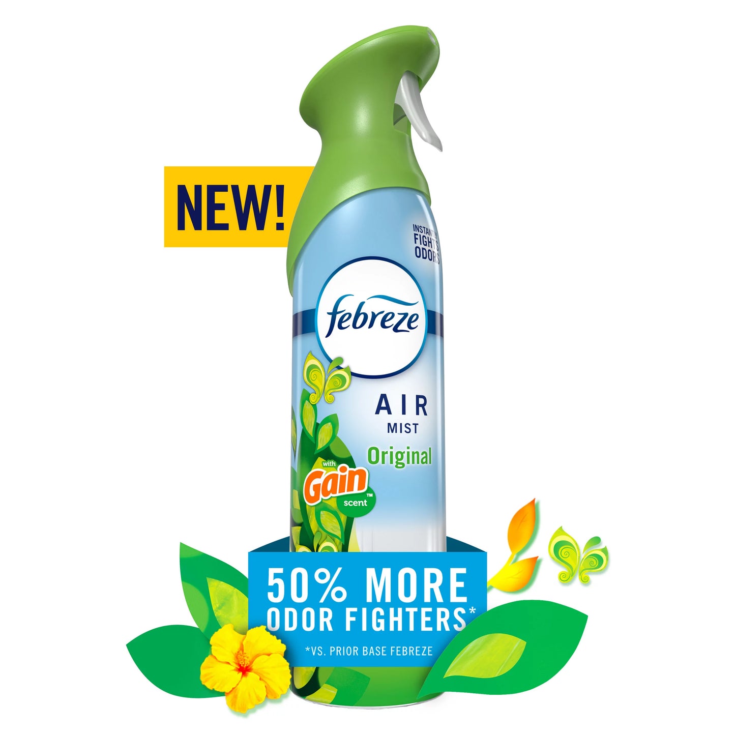 Febreze Air Freshener Spray, Gain Original Scent 8.1 ounce