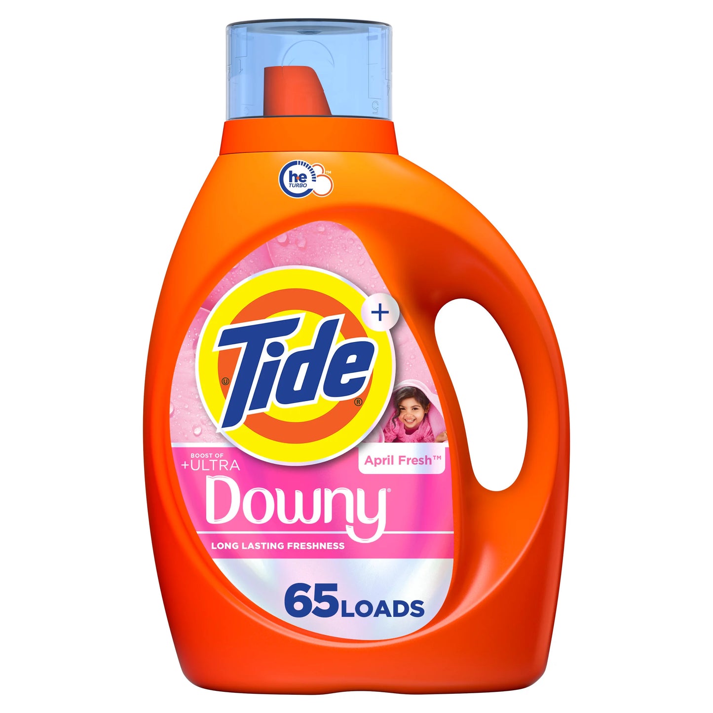 Tide Plus Boost of Ultra Downy Liquid Laundry Detergent, April Fresh Scent 92 fl. oz.