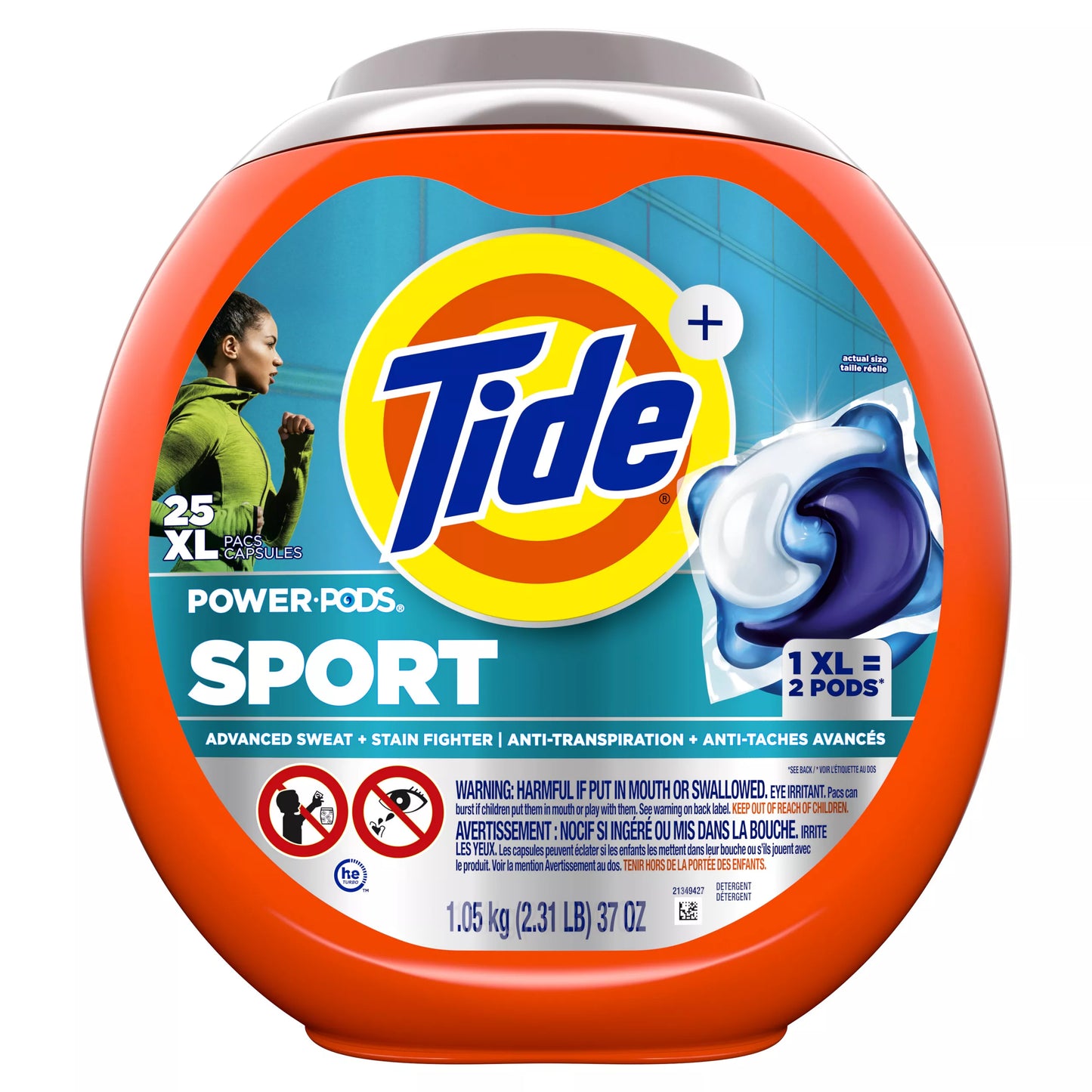 Tide Laundry Detergent Pacs 25 ct.