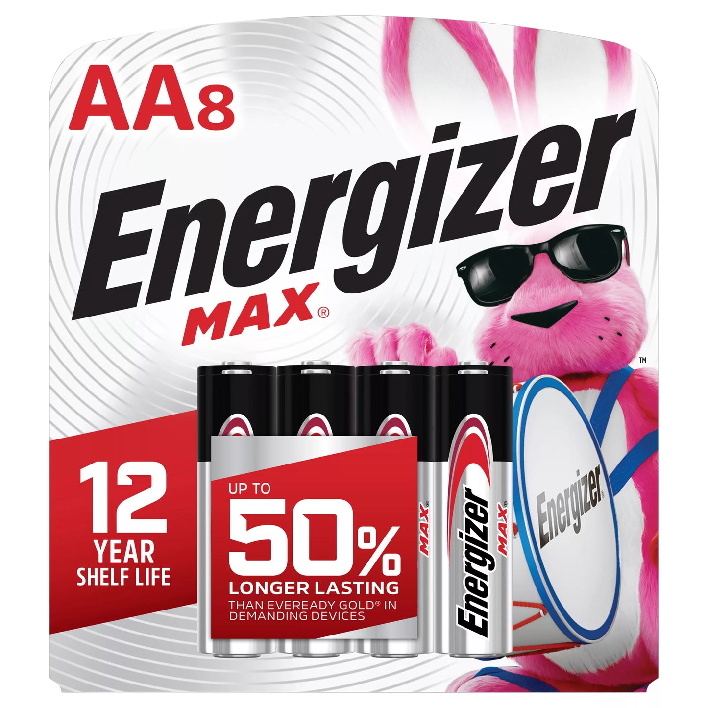 Energizer Max AA8 Batteries 8 each