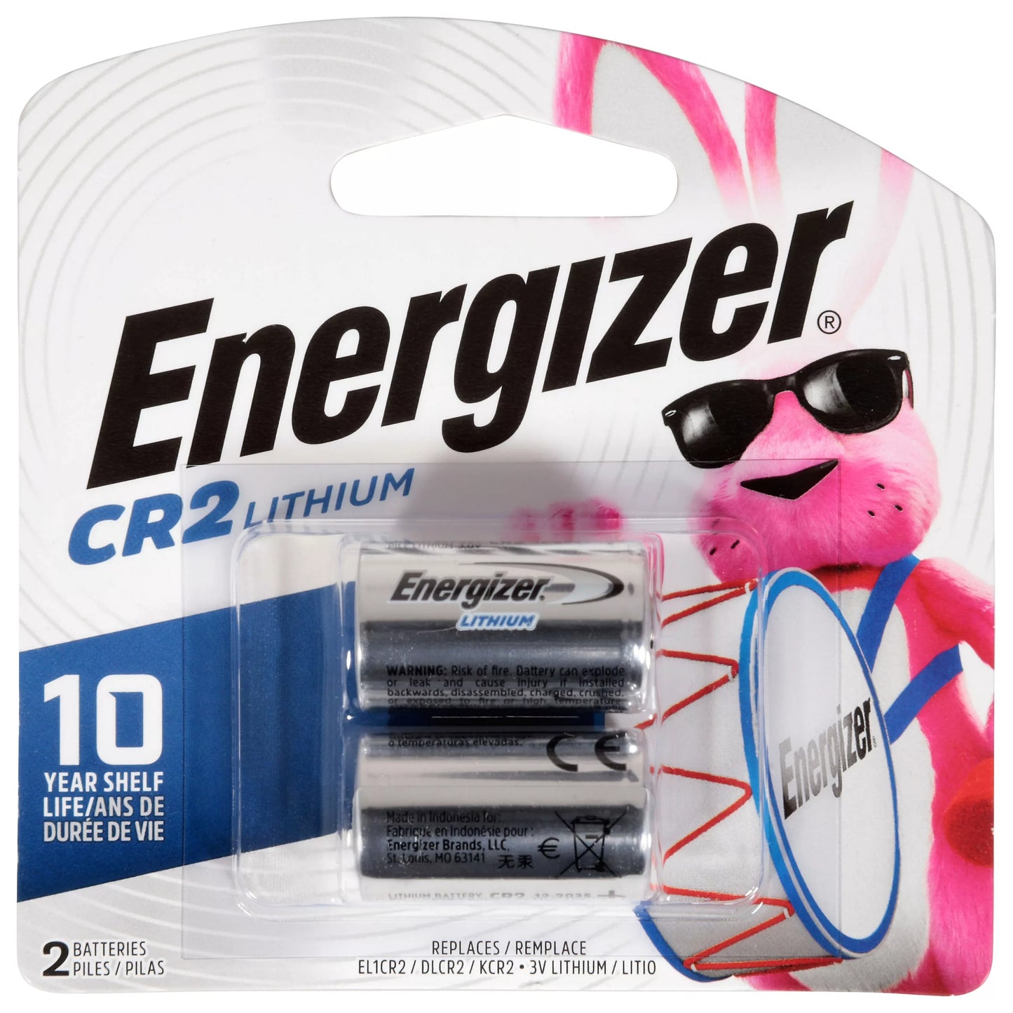 Energizer CR2 Lithium Batteries 2 each