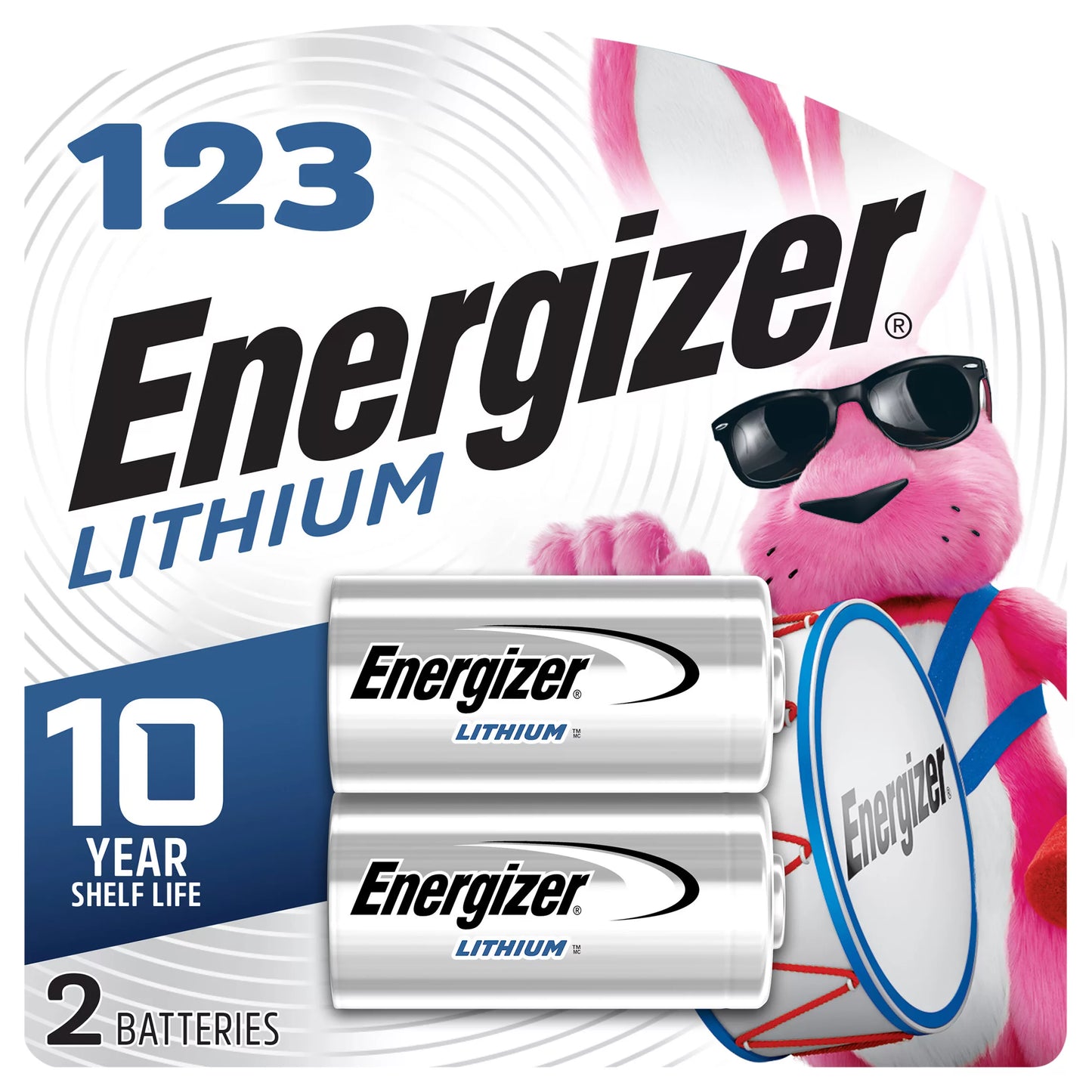Energizer Batteries, Lithium, 123 1 each