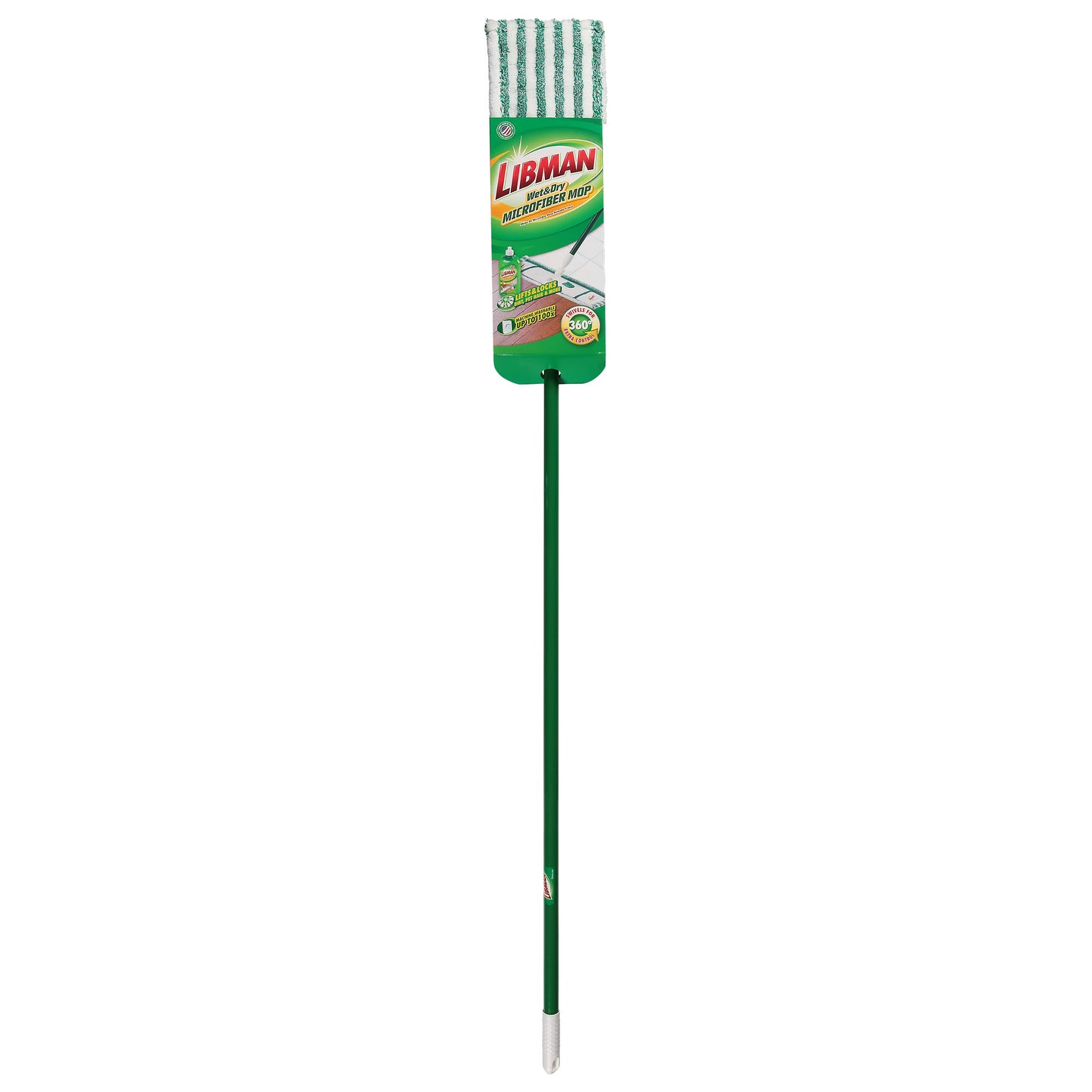 Libman Mop, Microfiber, Wet & Dry 1 each