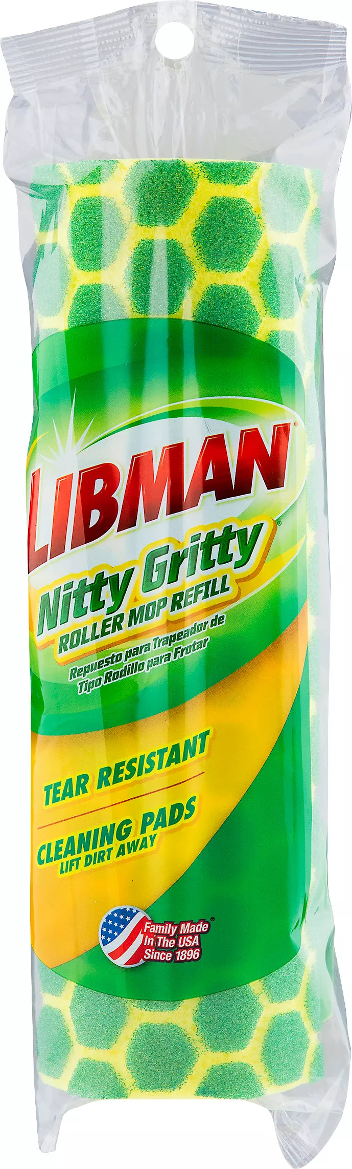 Libman Mop Refill, Roller, Nitty Gritty, 1 each