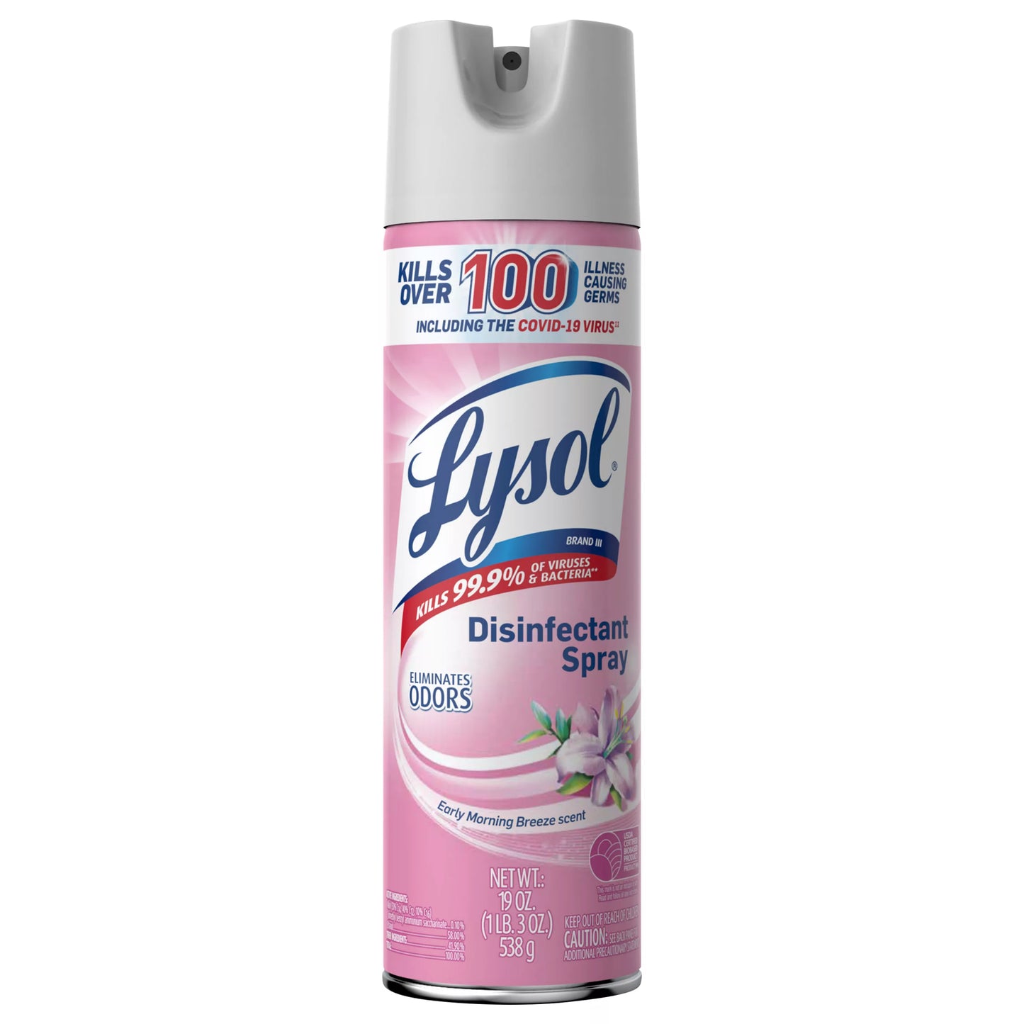 Lysol Early Morning Breeze Scent Disinfectant Spray 19 ounce