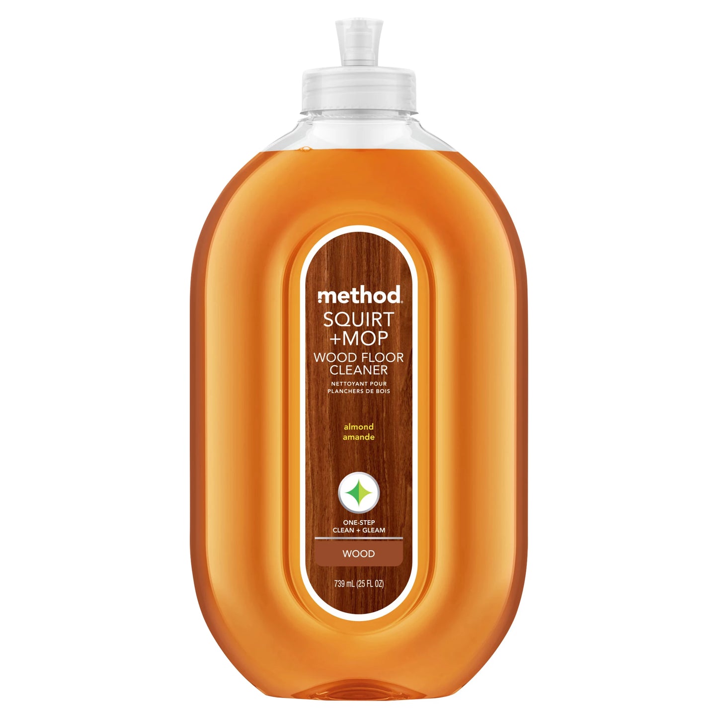 Method Wood Floor Cleaner, Almond, Squirt + Mop 25 fl. oz.