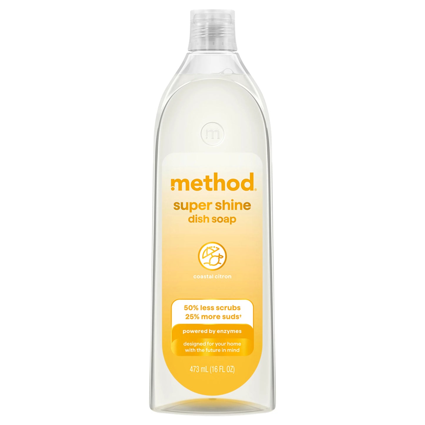 Method Super Shine Coastal Citron Dish Soap 16 fl. oz.