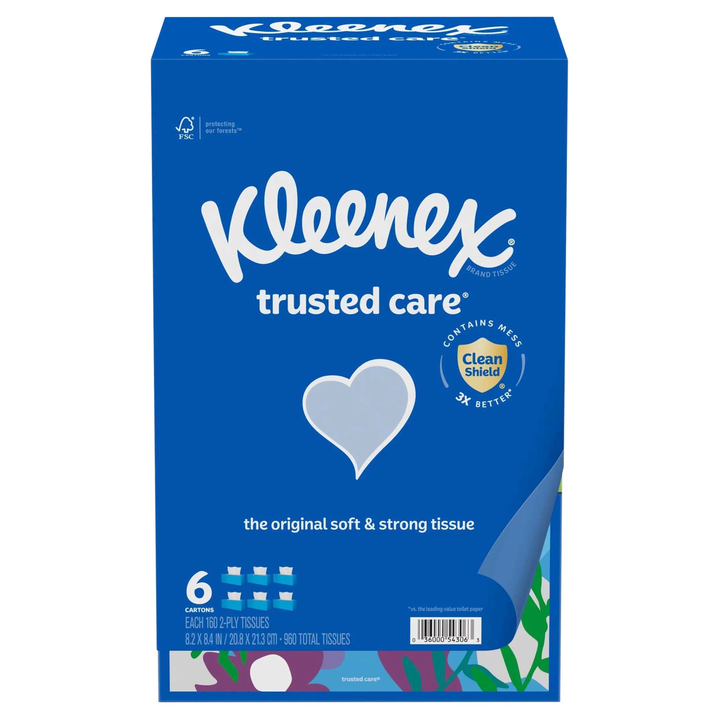 Kleenex Trusted Care 2-Ply Tissues 960 ct.
