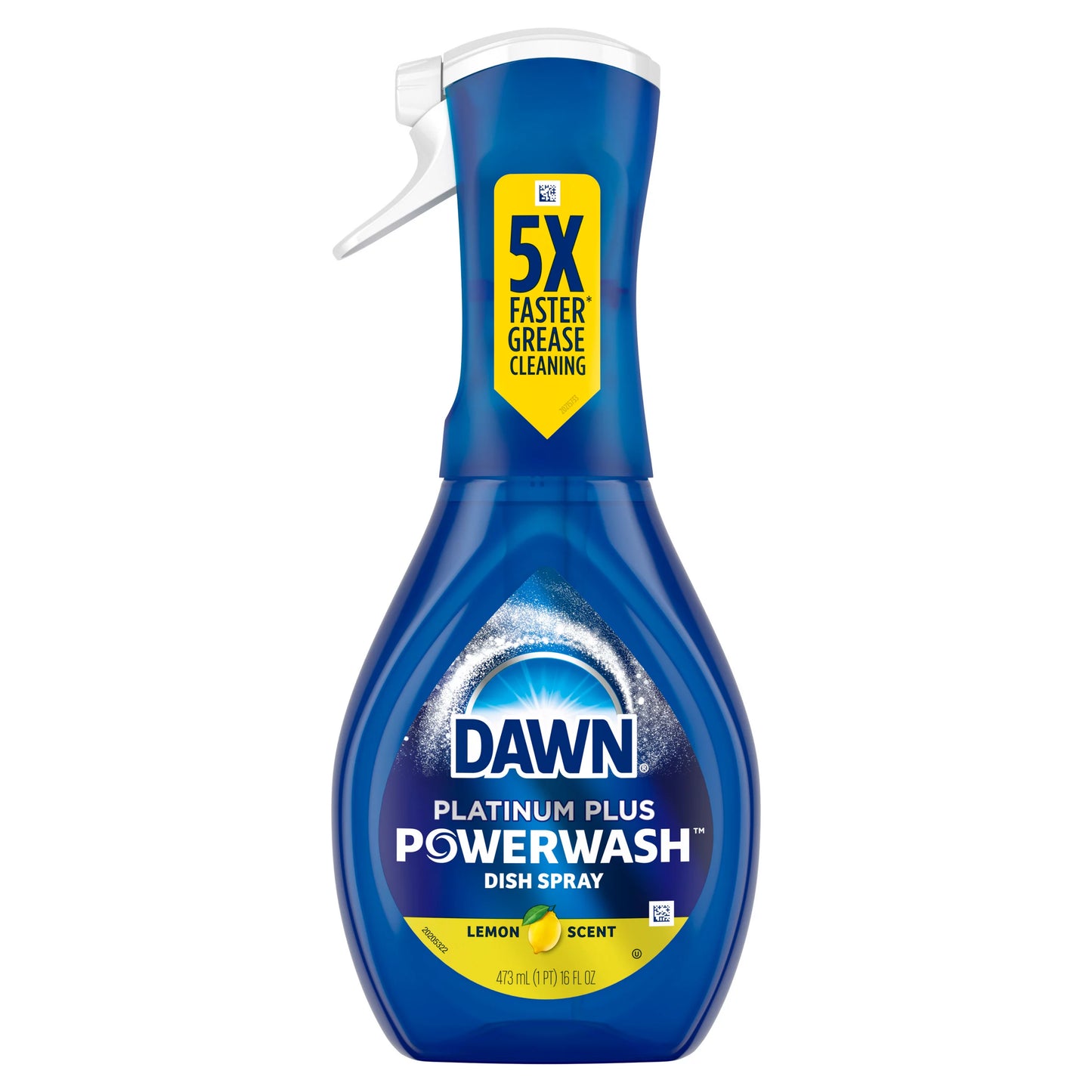 Dawn Powerwash Platinum Plus Spray, Dish Soap, Lemon Scent 16 fl. oz.