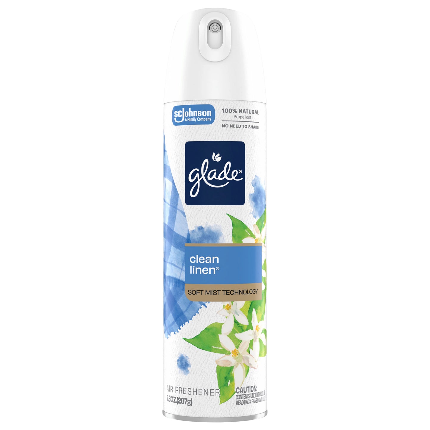 Glade Clean Linen Air Freshener 7.3 ounce