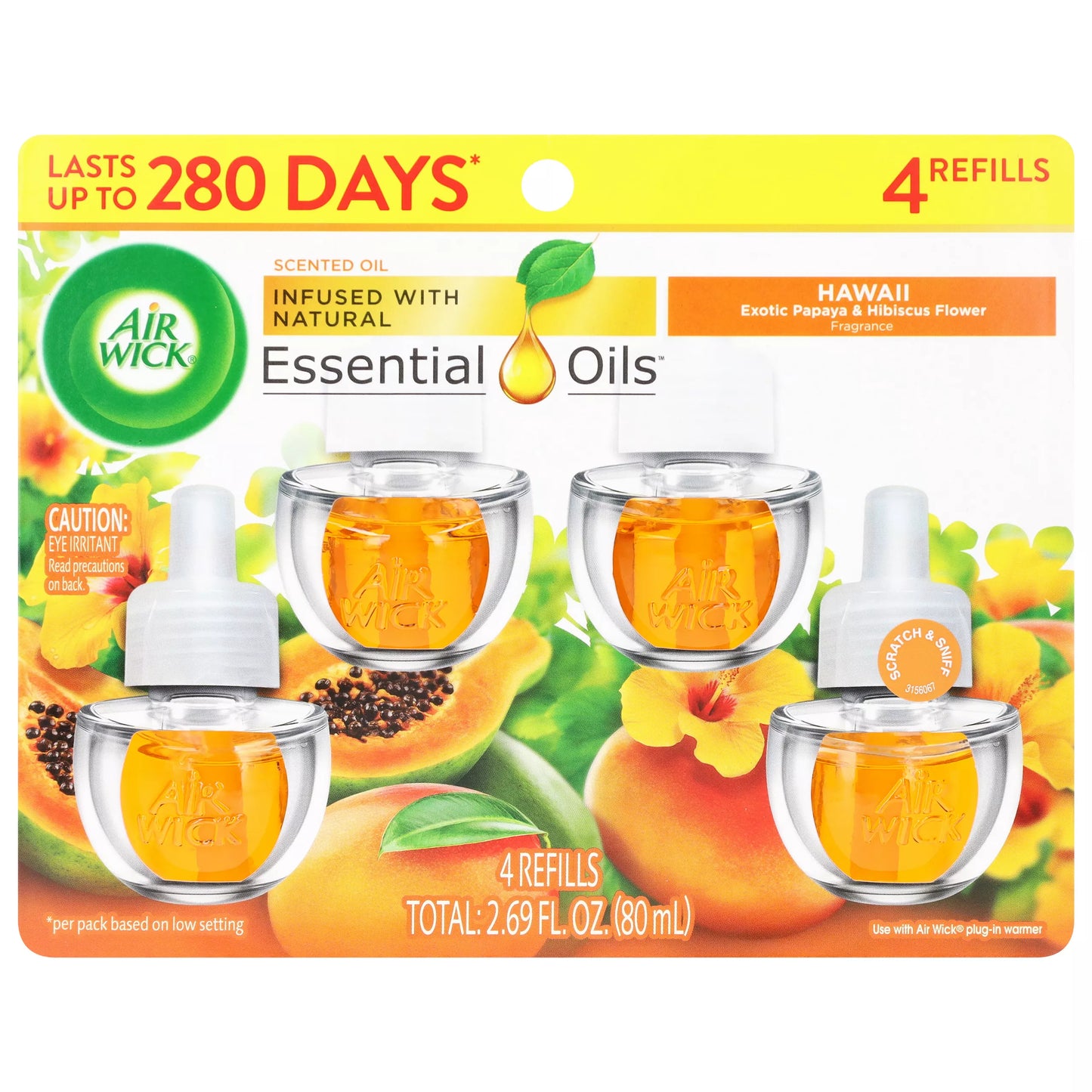 Air Wick Hawaii Scented Oil Refills 2.69 fl. oz.