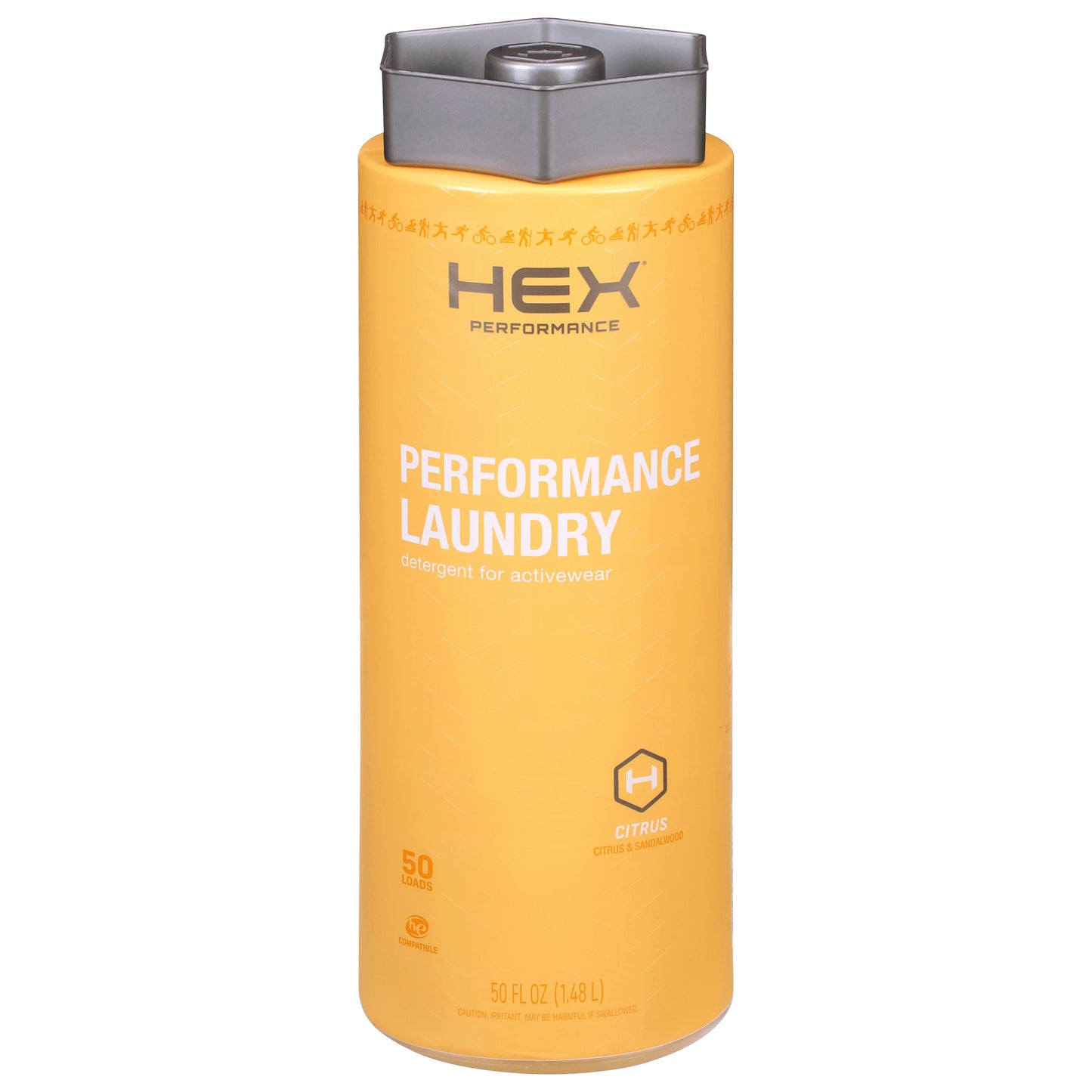 HEX Performance Citrus & Sandalwood Laundry Detergent 50 fl. oz.
