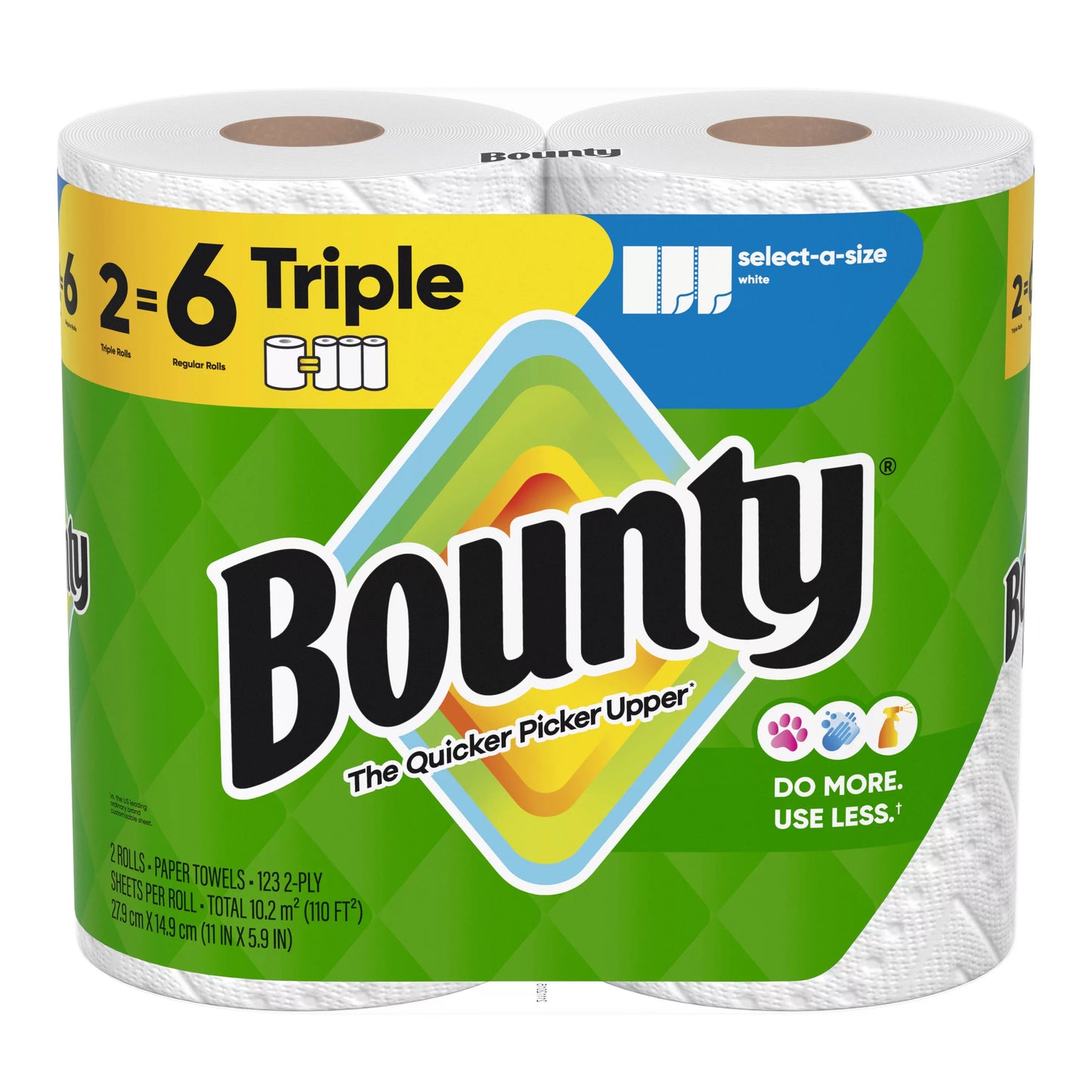 Bounty Paper Towels Select-A-Size 110 sq. ft.