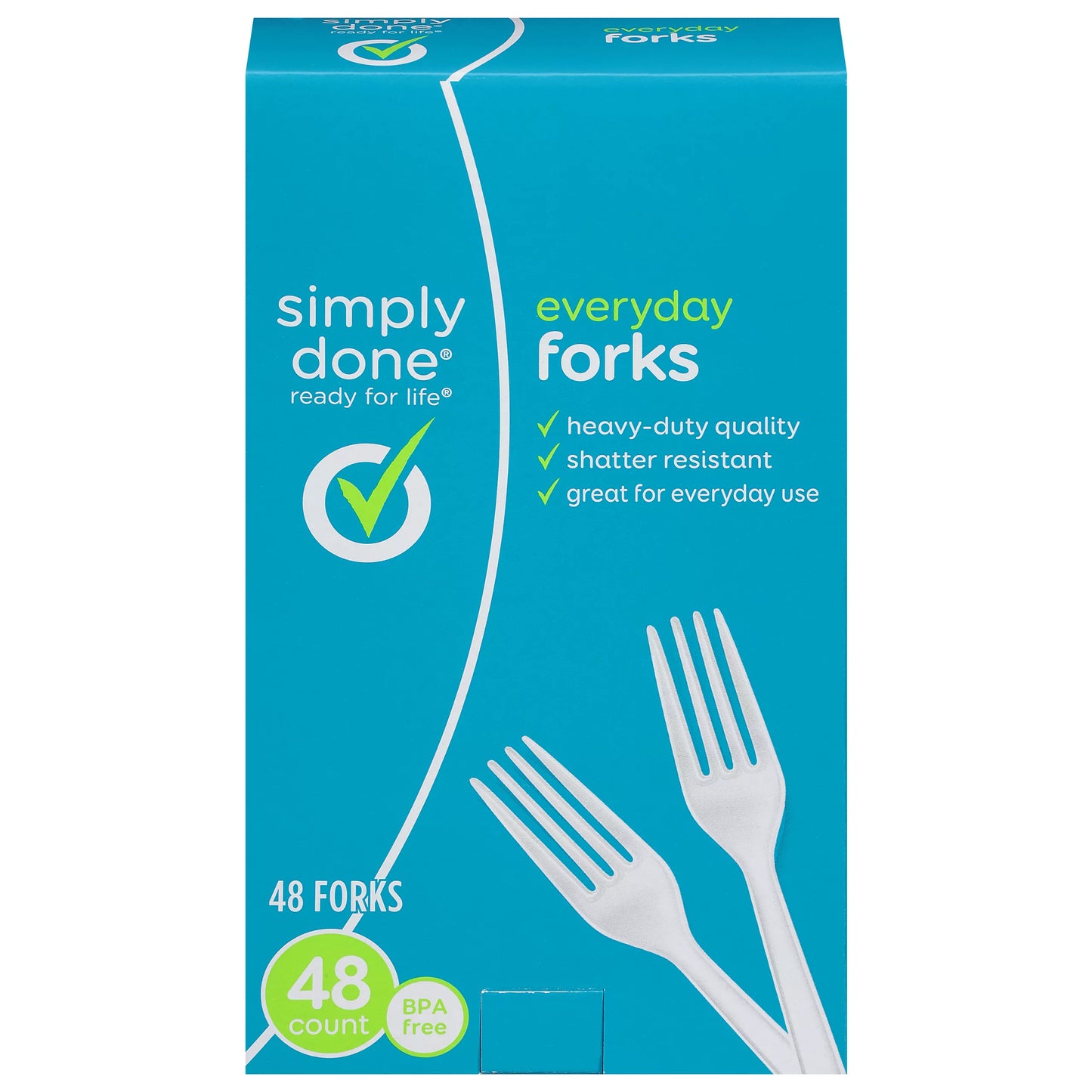 Simply Done Forks, Everyday 48 ct.
