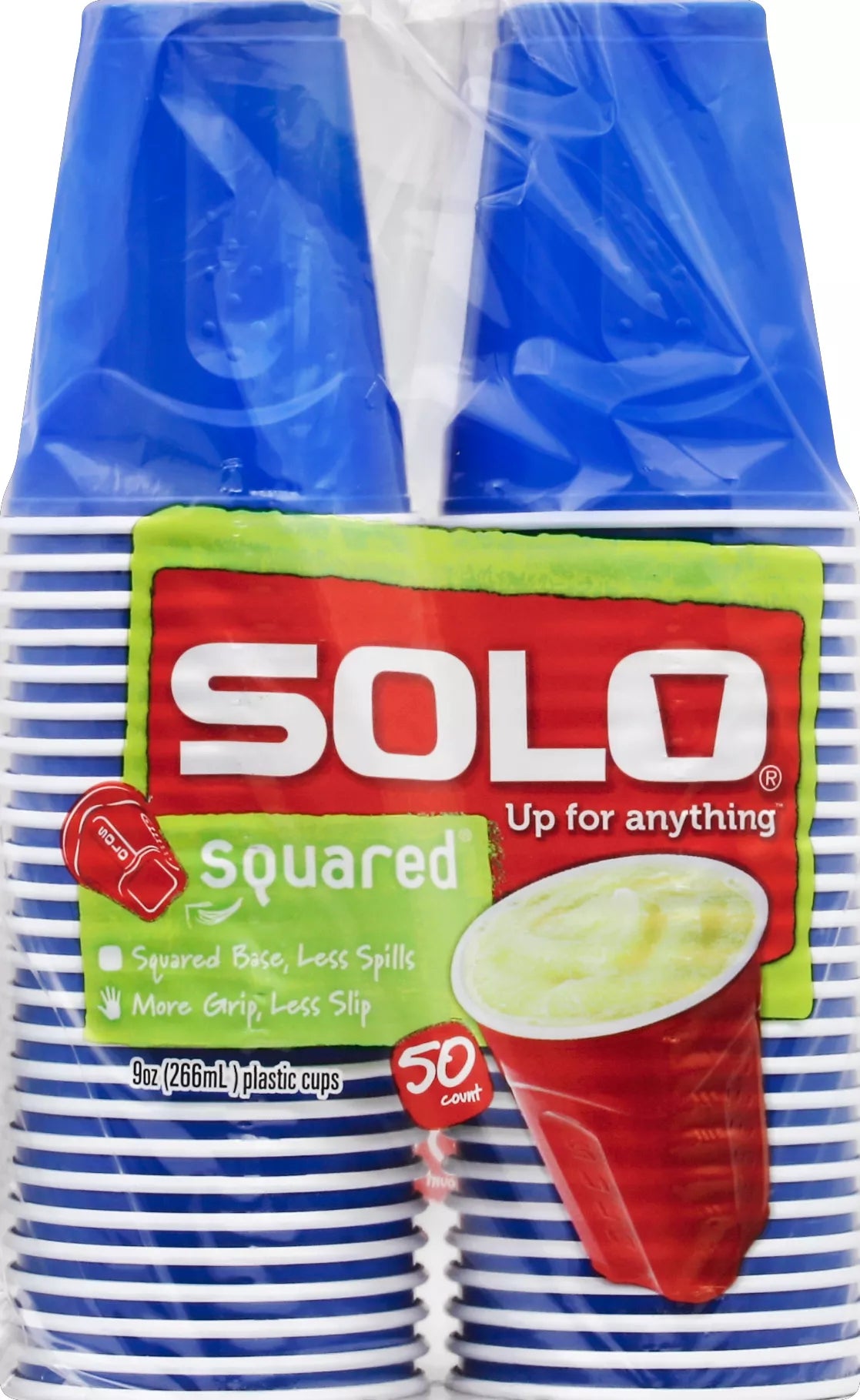 Solo Squared Plastic Cups, 9 oz 50 ct.