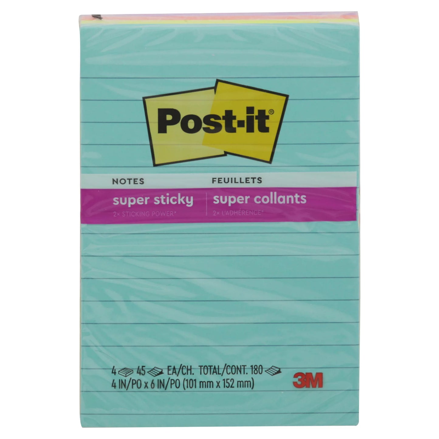 Post-it Notes, Super Sticky 180 ct.