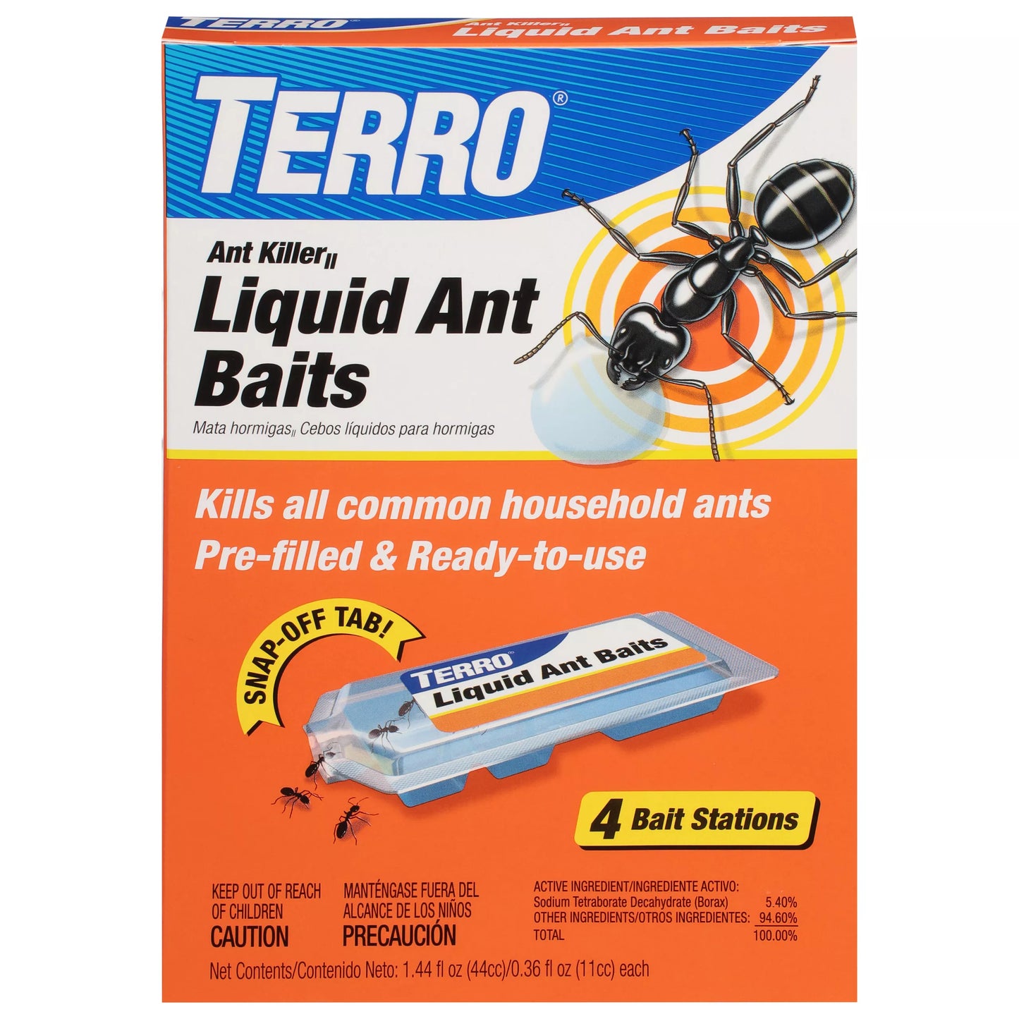 Terro Ant Baits, Ant Killer II, Liquid 1.44 fl. oz.