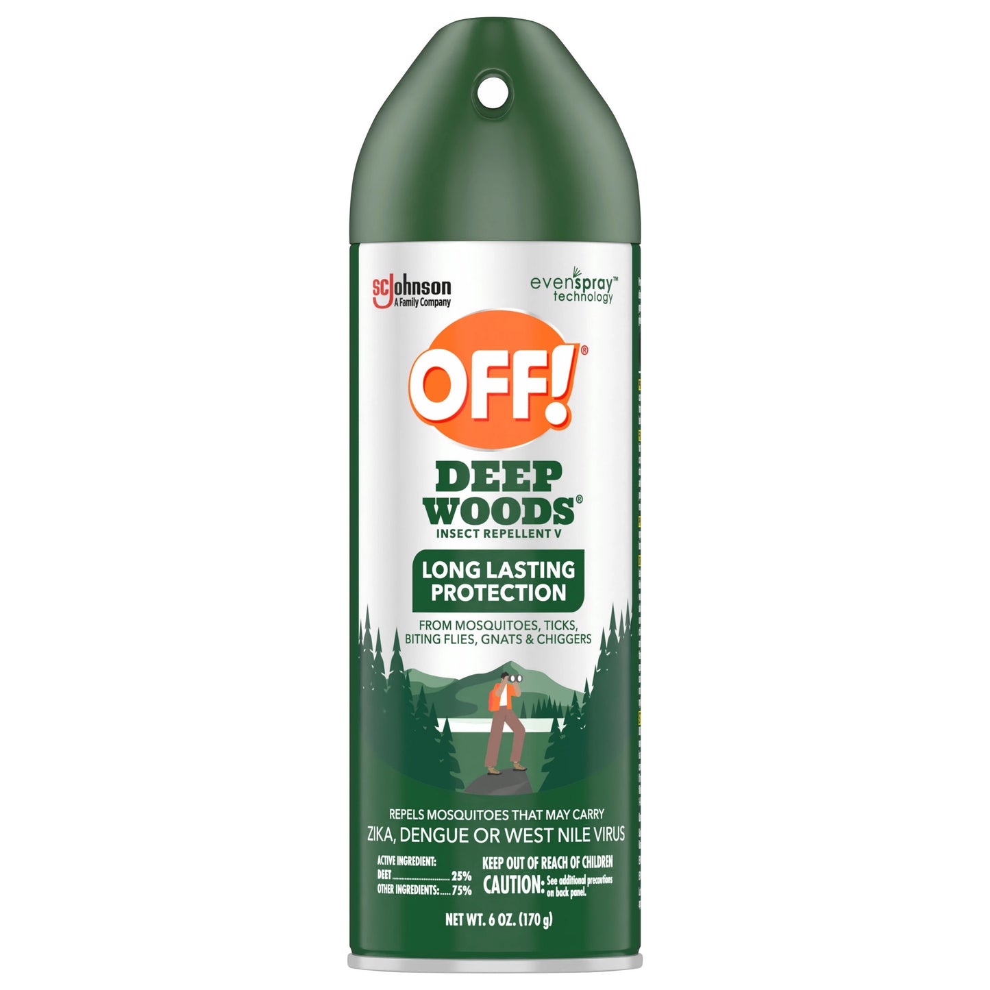 OFF! Deep Woods Mosquito Repellent V 6 ounce