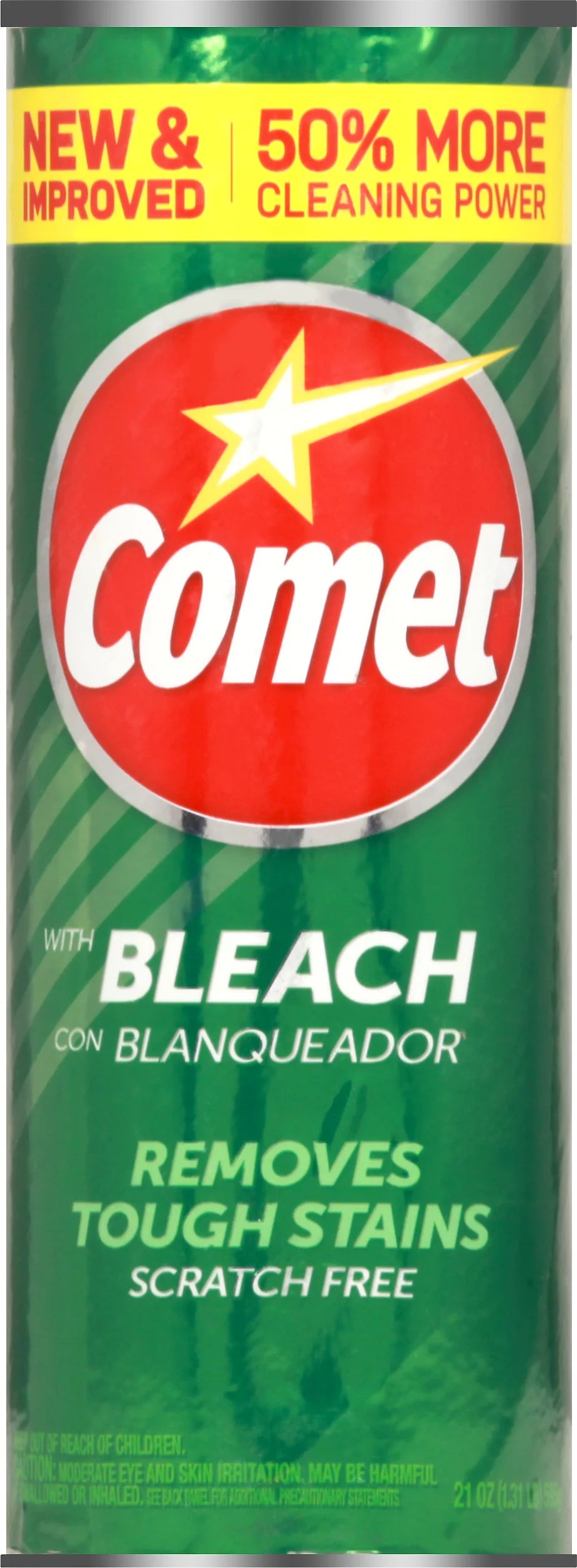 Comet Cleanser, With Bleach 21 ounce