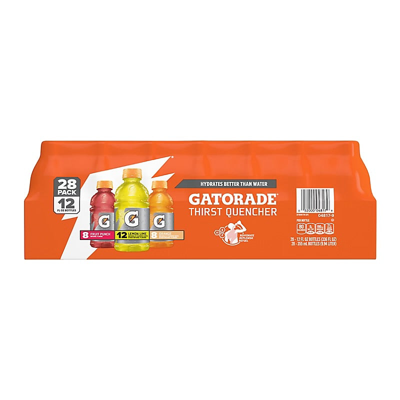 Gatorade Thirst Quencher Variety Pack, 28 Pack (12 fl. oz Bottles)