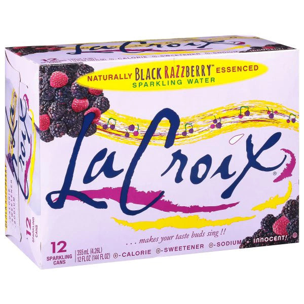 LaCroix Sparkling Water, Black Razzberry 12 x 12 fl. oz.